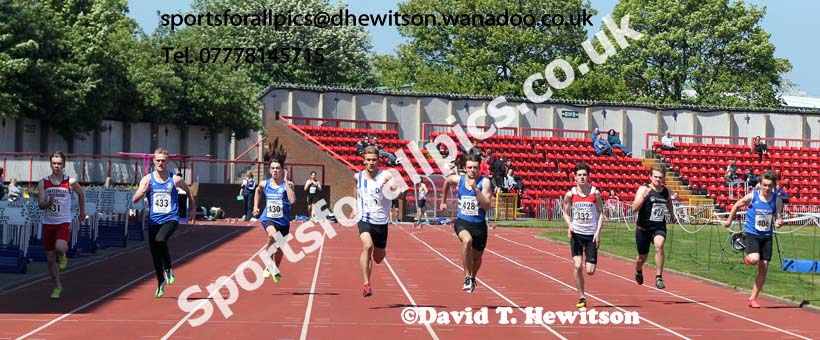 Mens under-17s, North East Track and Field Champs., Gateshead. Photo: David T. Hewitson/Sports for All Pics